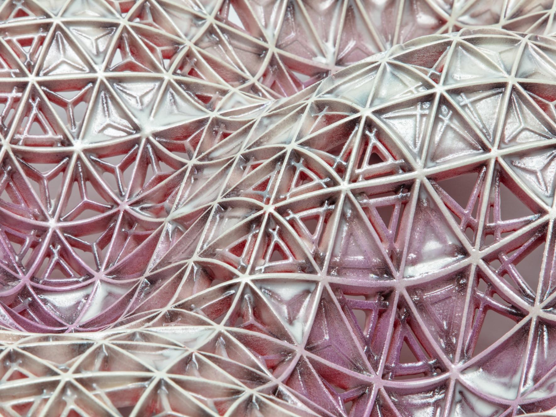 三次元曲面状変形のテストピース Kumikoの写真